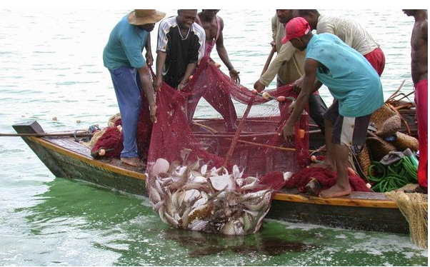 <em>Fig 1.4 A small scale fishing kilwa</em>