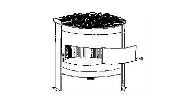 <em>Figure 3.4 Charcoal burner</em>