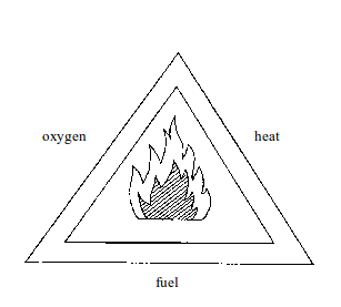 <em>The fire triangle</em>